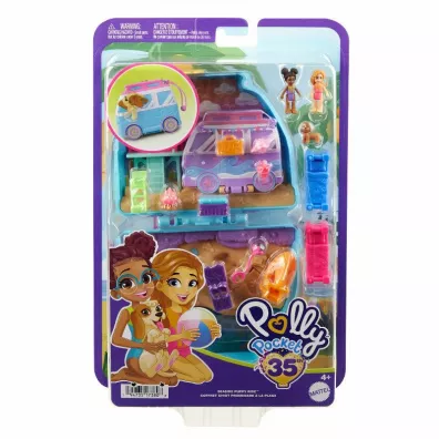 Polly Pocket zestaw Pla�owy szczeniaczek HRD36