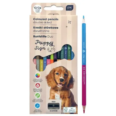 Interdruk KREDKI OLO 2STR 24KOL TROJ Z TEMP PUPPY INT PUD