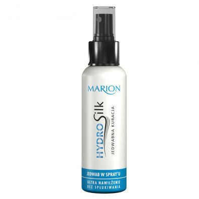 Marion Hydro Silk jedwabna kuracja do włosów ultra nawilżenie spray 130 ml