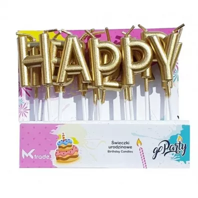 Mk Trade �wieczki urodzinowe Happy Birthday