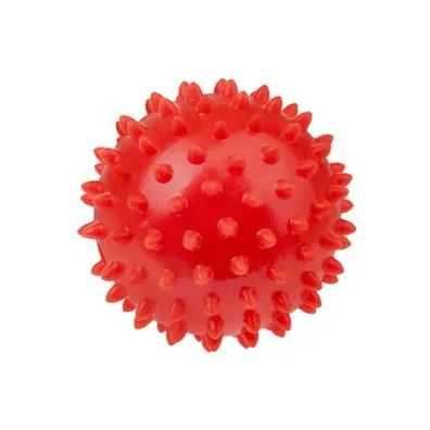 Tullo Fizjo Spiky Massage Pi�ka rehabilitacyjna czerwona 7,6 cm