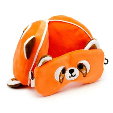 Puckator Pluszowa poduszka podr�na z opask� na oczy Relaxeazzz - Panda