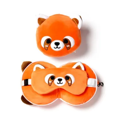 Puckator Pluszowa poduszka podr�na z opask� na oczy Relaxeazzz - Panda