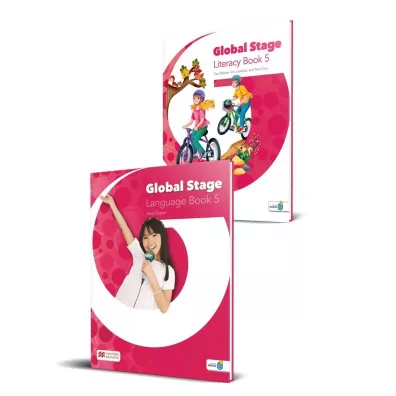 Global Stage 5. Literacy Book z wersj� cyfrow� + Language Book z wersj� cyfrow� + kod do NAVIO