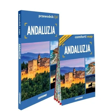 Andaluzja light: przewodnik + mapa - Anna Marchlik, Piotr Jab�o�ski