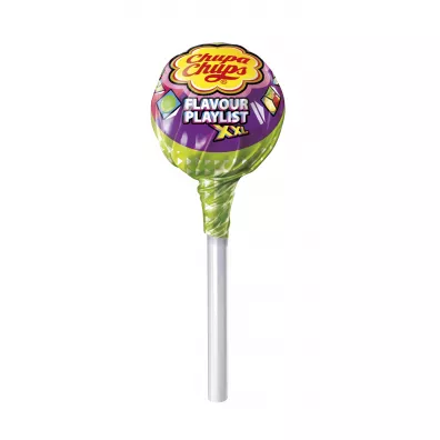 Chupa Chups Lizak wielosmakowy z gum� balonow� Flavour Playlist XXL 29 g