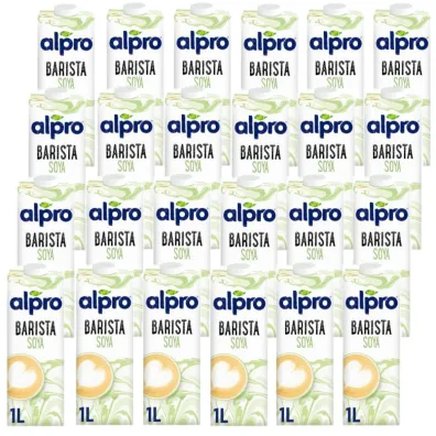 Alpro Barista do kawy - Nap�j Sojowy z wapniem i witaminami Zestaw 24 x 1 l