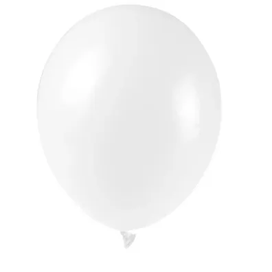 Balony pastelowe bia�e (50 szt.)