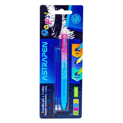 Astra D�ugopis wymazywalny 0,5mm + 2 wk�ady Neon, 1 szt