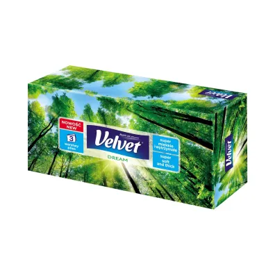 Chusteczki Velvet 3-warstwowe 90 listk�w