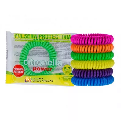 La Casa de los Aromas Citronella bransoletka spiralna o zapachu trawy cytrynowej