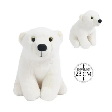 Pluszowy Bozami Nied�wied� polarny 23cm Ciuciubabka