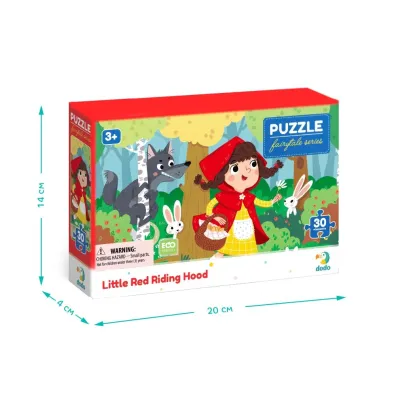 Puzzle Czerwony Kapturek 30el Dodo