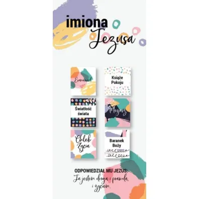 Szaron Zak�adki Magnetyczne - Imiona Jezusa 6 szt.