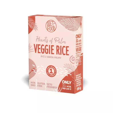 Diet-Food Makaron (z serca palmy) w kszta�cie ry�u keto 255 g