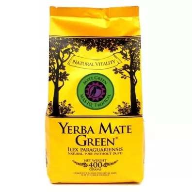 Mate Green Yerba Mate Mas IQ Tropical 400 g