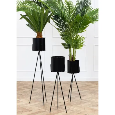 HowHomely Kwietnik stojcy TRIPOD 110 LOFT