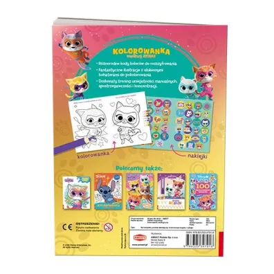 Disney SuperKoty. Kolorowanka wed�ug kodu
