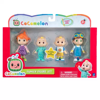 Cocomelon. Rodzina. Zestaw 4 figurek