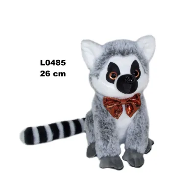 PLUSZAK LEMUR 26CM Z KOKARDA SIEDZACY Sun-Day
