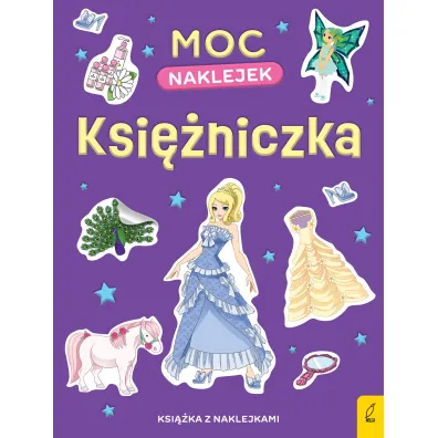 Moc naklejek. Ksi�niczka