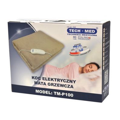 Tech-Med Koc elektryczny mata ogrzewająca TM-P100