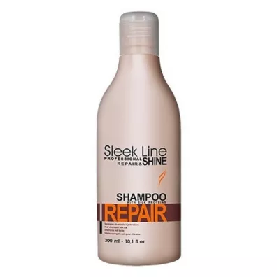 Stapiz Sleek Line Repair Shampoo szampon z jedwabiem do wosw zniszczonych 300 ml