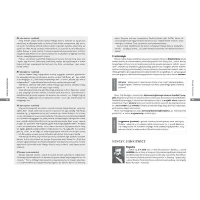 Opracowania lektur i wierszy. Szko�a podstawowa. Klasy 7-8. Zgodne z now� podstaw� programow� (od 2017/2018)