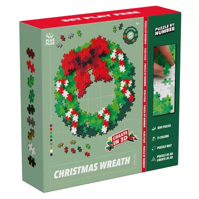 Klocki Puzzle By Number - Wieniec 500el Plus-Plus
