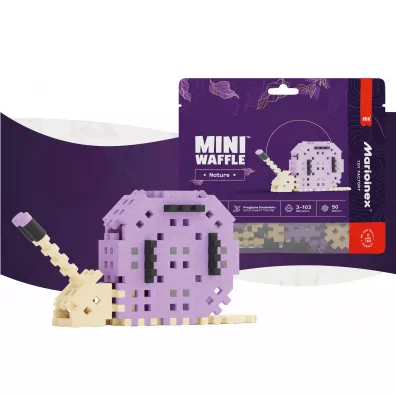 Klocki konstrukcyjne Mini Waffle 50 element�w Nature �limak MARIOINEX 906101