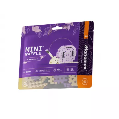 Klocki konstrukcyjne Mini Waffle 50 element�w Nature �limak MARIOINEX 906101