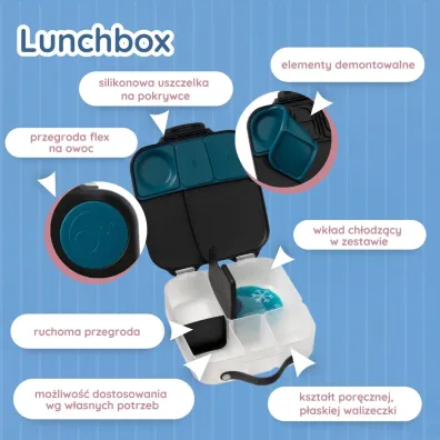 b.box Lunchbox, Night Vision 2 l