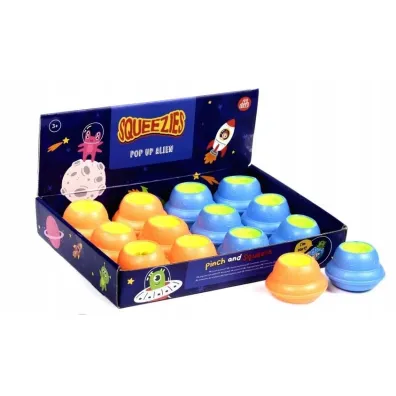 Zabawka gniotek Alien UFO Puckator