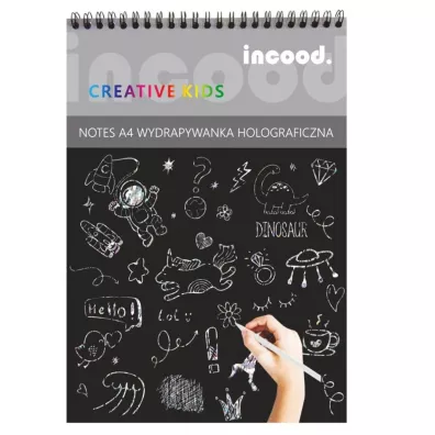 incood. Notes wydrapywanka holograficzna A4