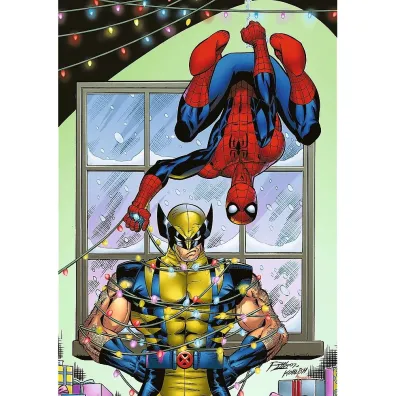 Puzzle 1000 el. Spider-Man&Wolverine: �wi�ta Trefl