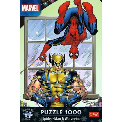 Puzzle 1000 el. Spider-Man&Wolverine: �wi�ta Trefl