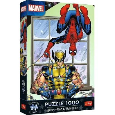 Puzzle 1000 el. Spider-Man&Wolverine: �wi�ta Trefl