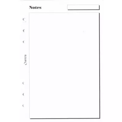 Antra Wkad do organizera A5 Notes gadki