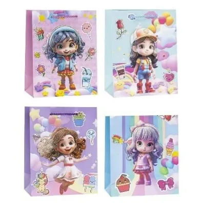 Rozette Torebka dzieci�ce Pop-Up 3D 18x23x8cm mix