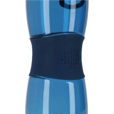 Bidon na wod� Strigo z gumowym uchwytem granatowy