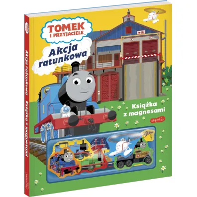 Tomek i przyjaciele. Akcja ratunkowa. Ksi��ka z magnesami