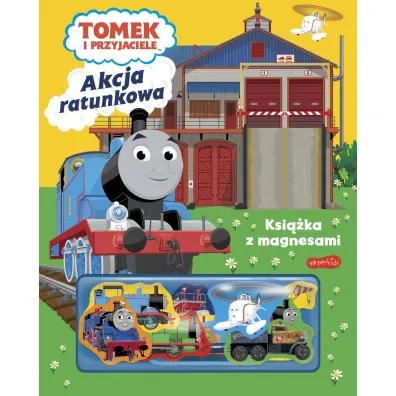 Tomek i przyjaciele. Akcja ratunkowa. Ksi��ka z magnesami
