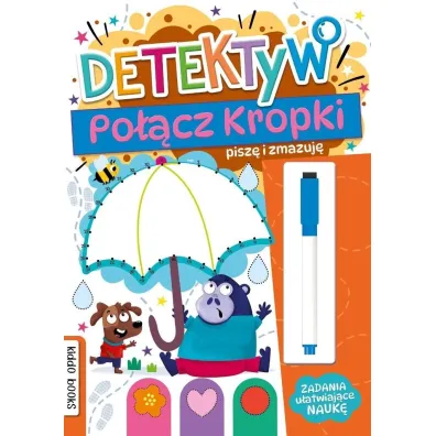 Detektyw. Po��cz kropki. Pisz� i zmazuj�