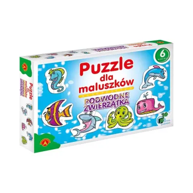 Puzzle dla maluszk�w 6 el. Podwodne zwierz�ta Alexander