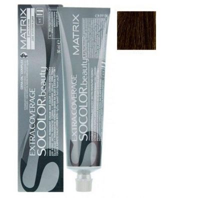 Matrix Socolor Beauty Extra Coverage farba do wosw 504N Medium Brown Neutral 90 ml