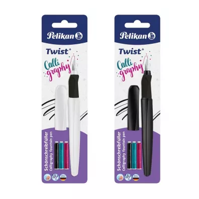 Pelikan Pi�ro wieczne Twist do kaligrafii + 3 naboje mix