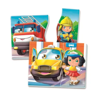 Puzzle edukacyjne Pojazdy i zawody Clementoni