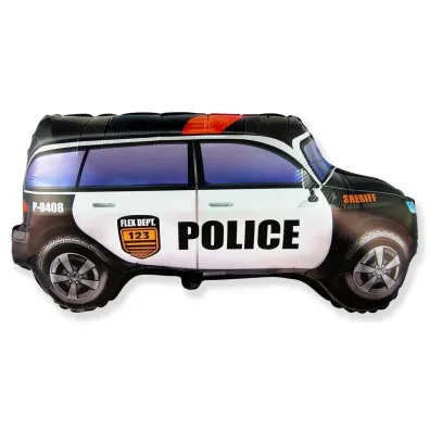 Godan Balon foliowy Police Car 61cm