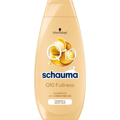 Schauma Q10 Fullness odbudowujcy szampon do wosw cienkich i osabionych 400 ml