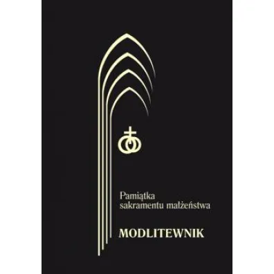 Modlitewnik. Pami�tka sakramentu ma��e�stwa. Czarny - Jerzy Lech Kontkowski